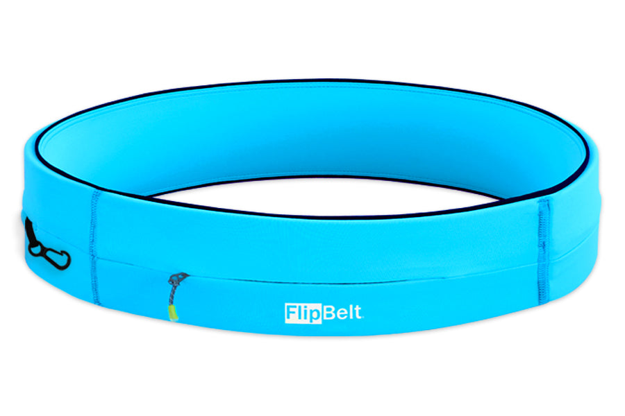 FlipBelt Zipper Aqua 