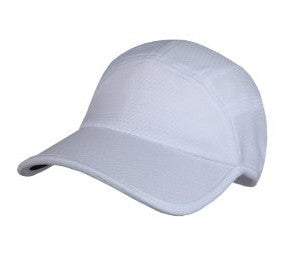 Goodbye Girl Ponytail Running Cap - hvit